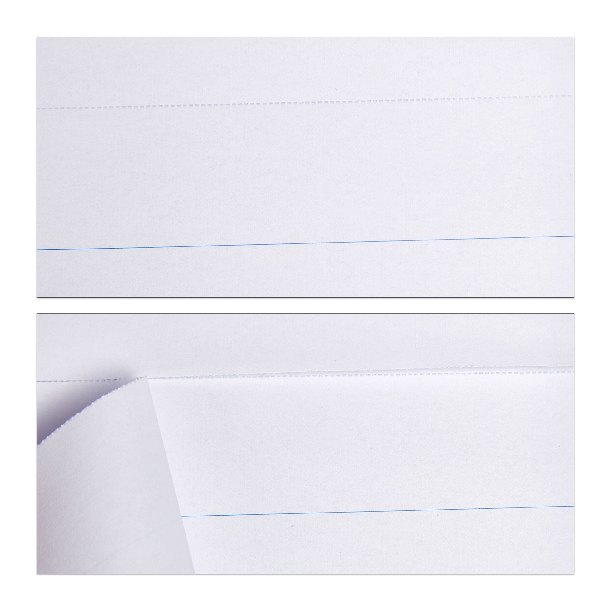 Flipchart Papier 50 Blatt Weiss-Silber von Relaxdays