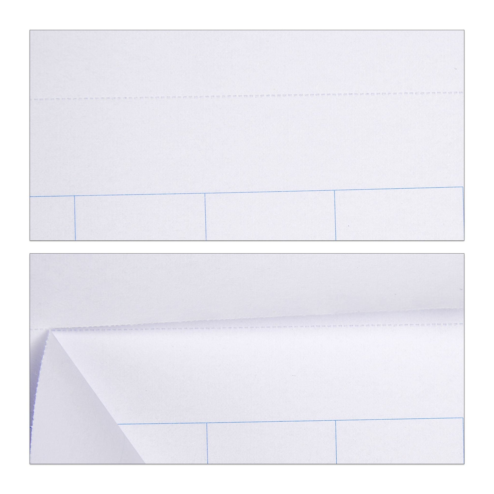 Flipchart Papier 50 Blatt Weiss-Silber von Relaxdays