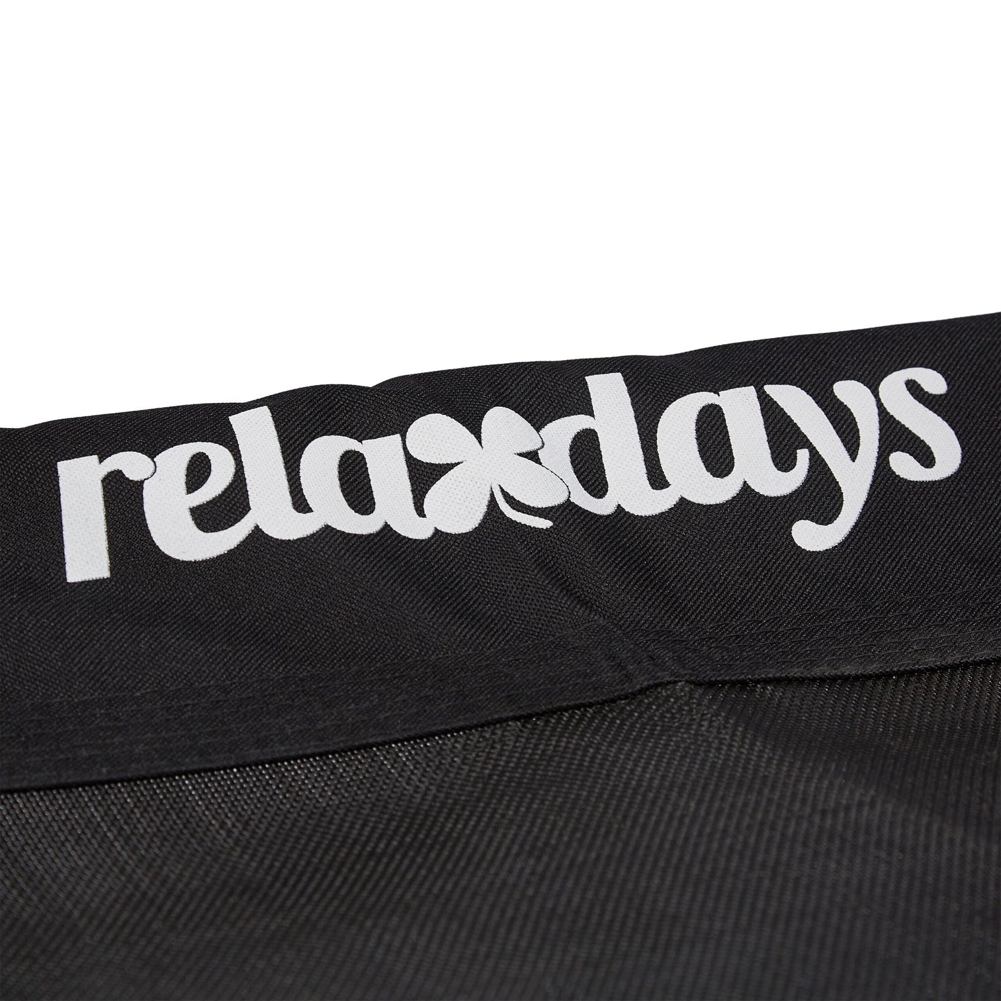 Nestschaukel XXL schwarz Schwarz von Relaxdays