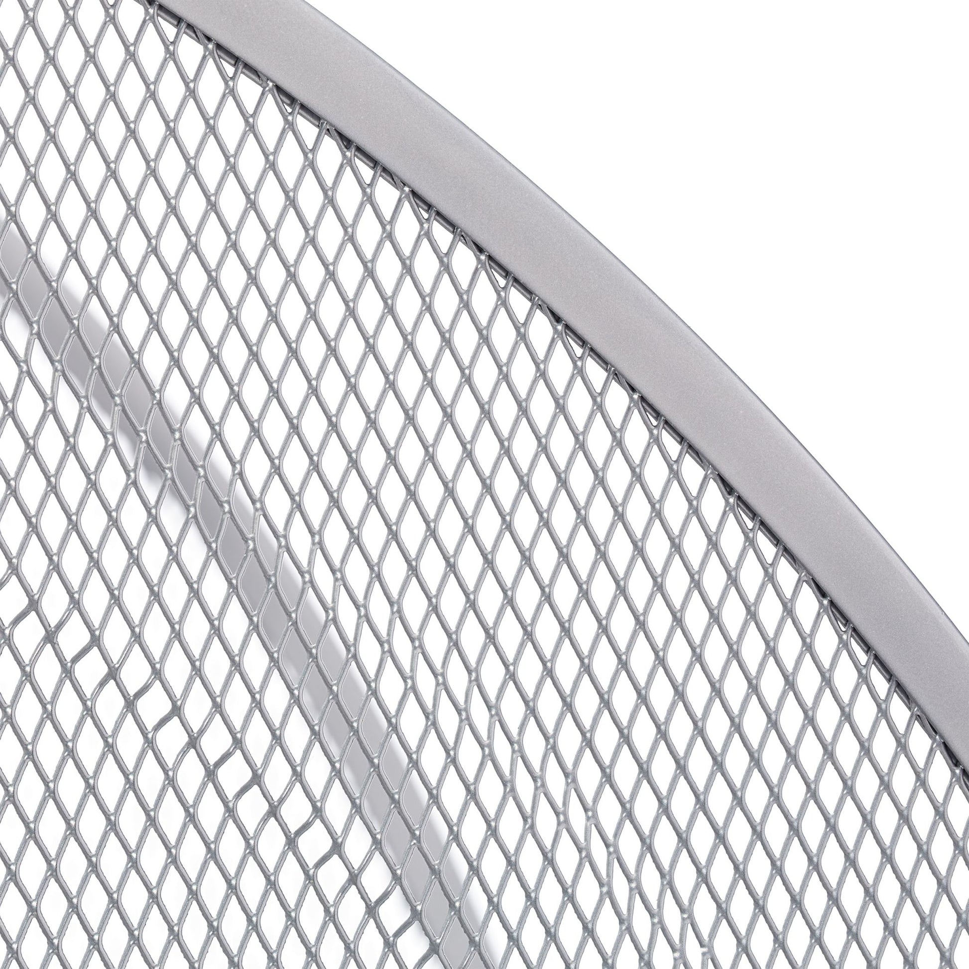 Stehsammler Metall Silber von Relaxdays