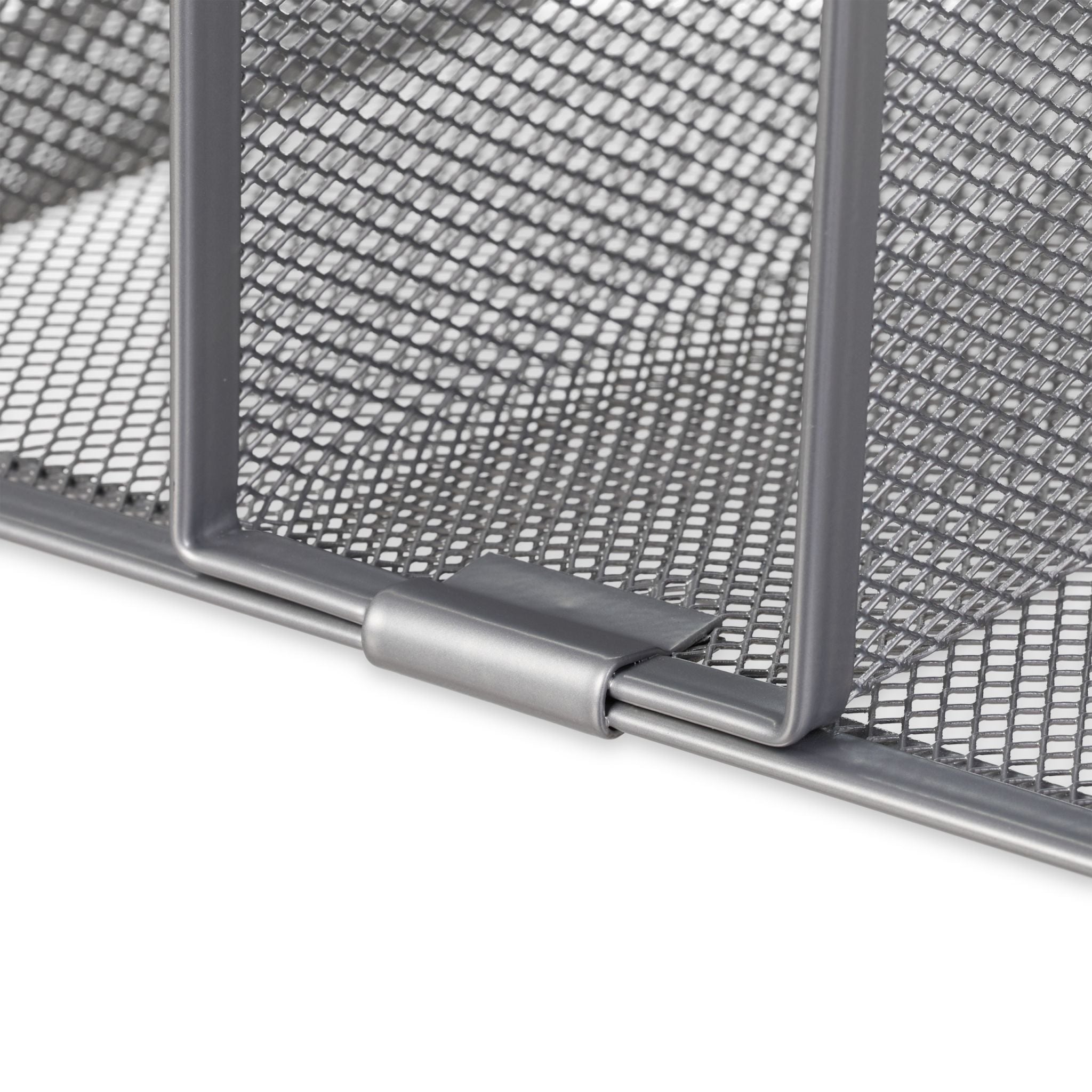 Katalogsammler mit 5 Fächern Silber von Relaxdays