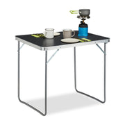 Campingtisch klappbar Silber-Grau von Relaxdays