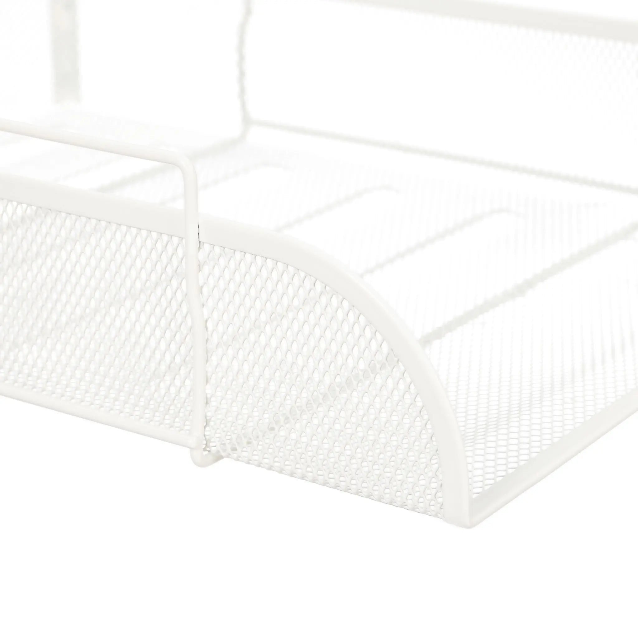 Dokumentenablage stapelbar Weiss von Relaxdays