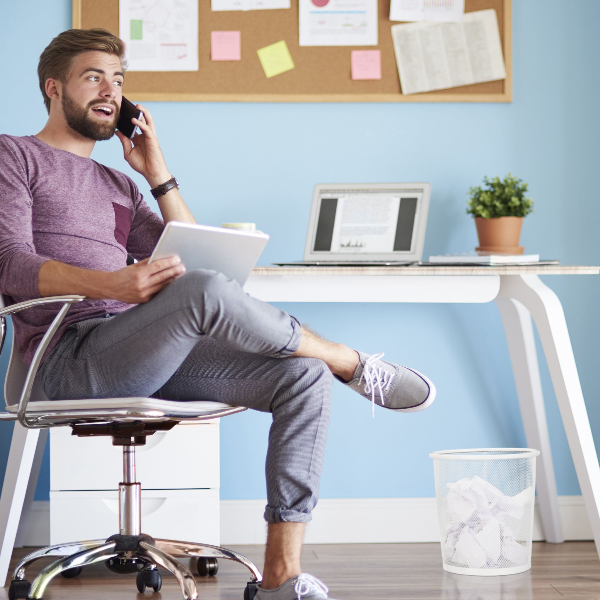 Papierkorb Drahtgeflecht Weiss von Relaxdays