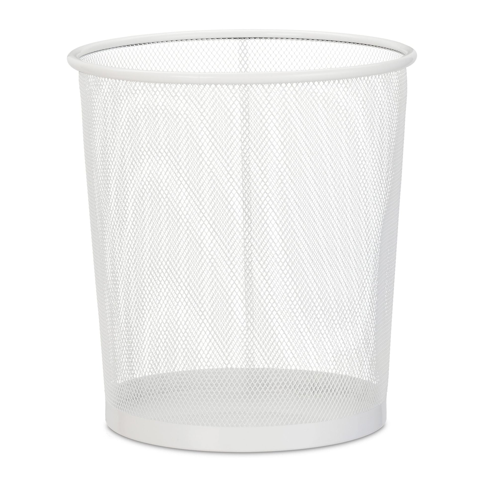 Papierkorb Draht Weiss von Relaxdays