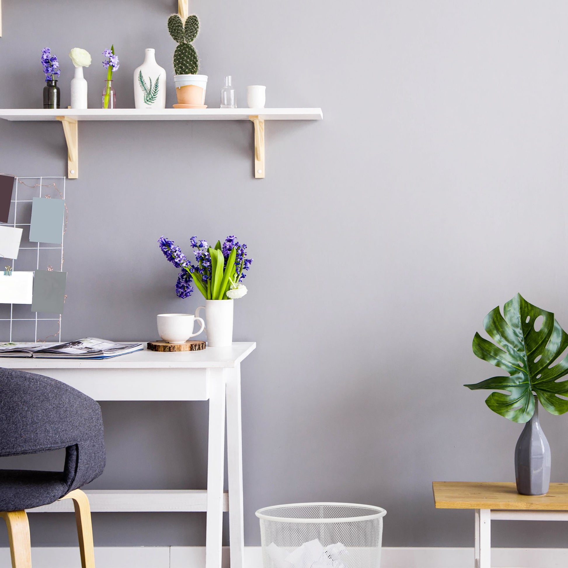 Papierkorb Draht Weiss von Relaxdays