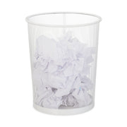 Papierkorb gross Weiss von Relaxdays
