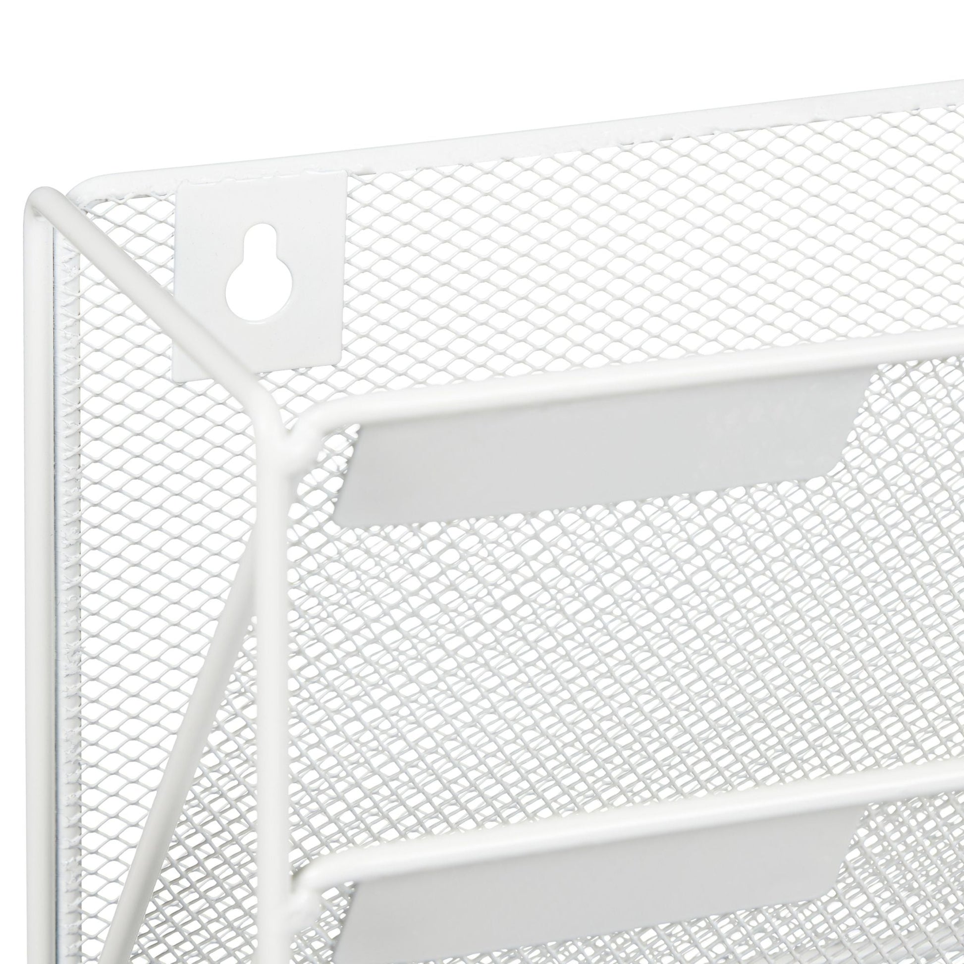 Zeitschriftenhalter Wand Weiss von Relaxdays