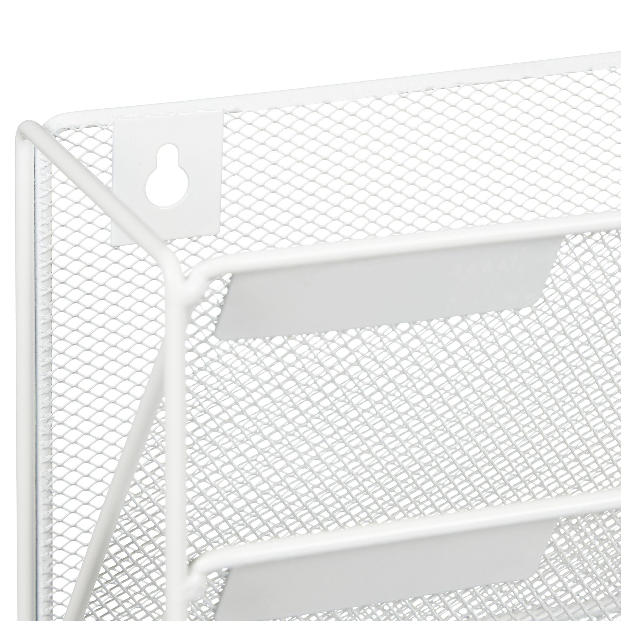 Zeitschriftenhalter Wand Weiss von Relaxdays