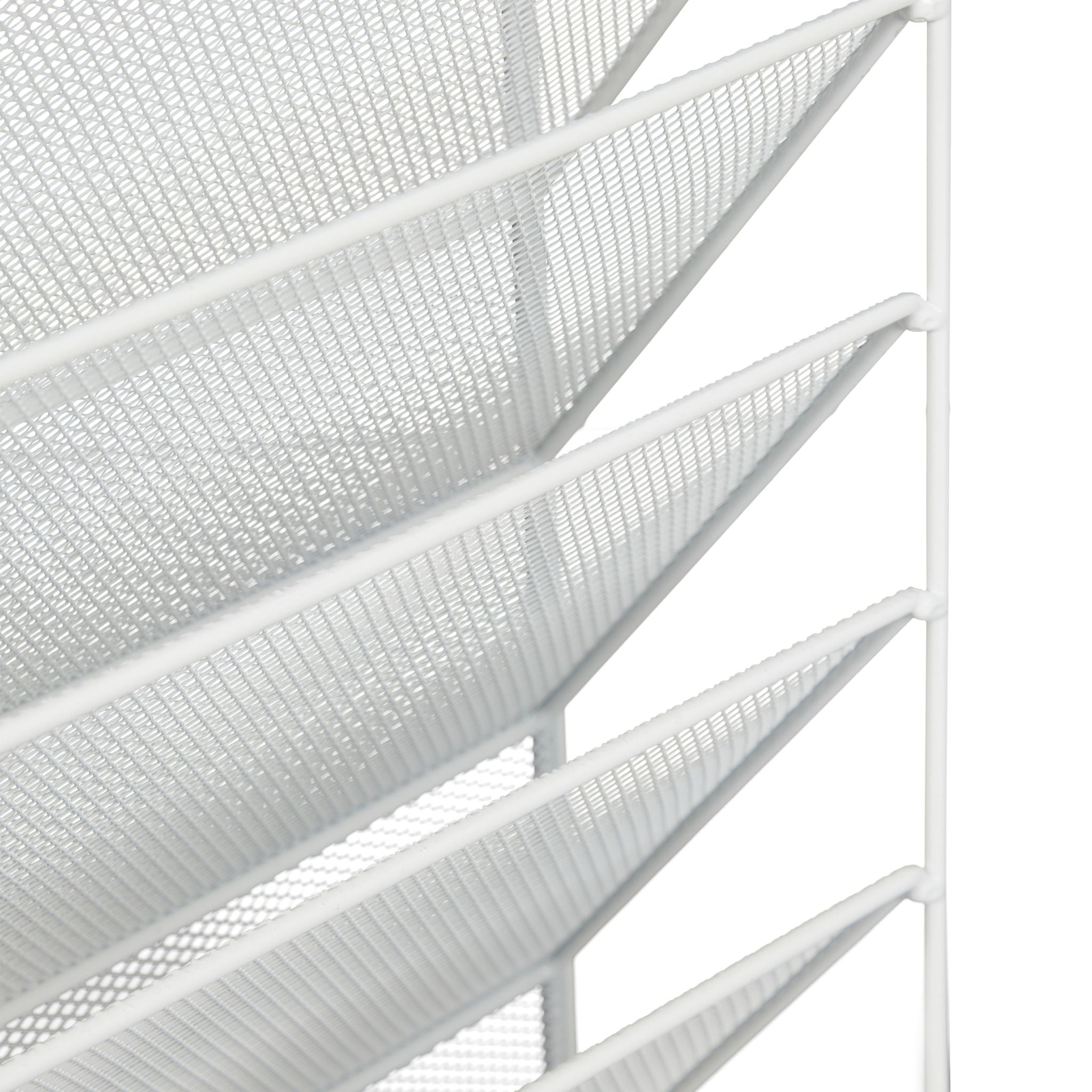 Zeitschriftenhalter Wand Weiss