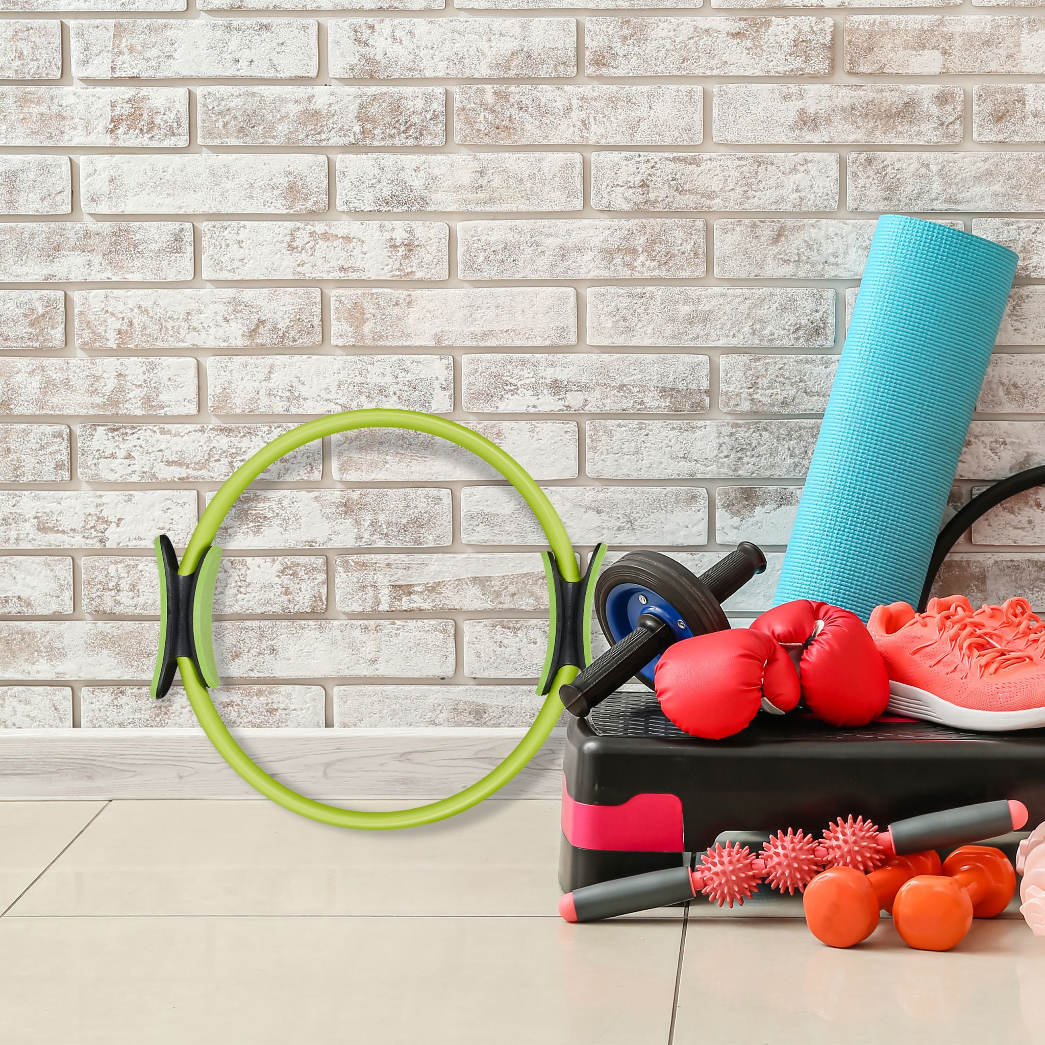 Pilates Ring Grün Grün von Relaxdays