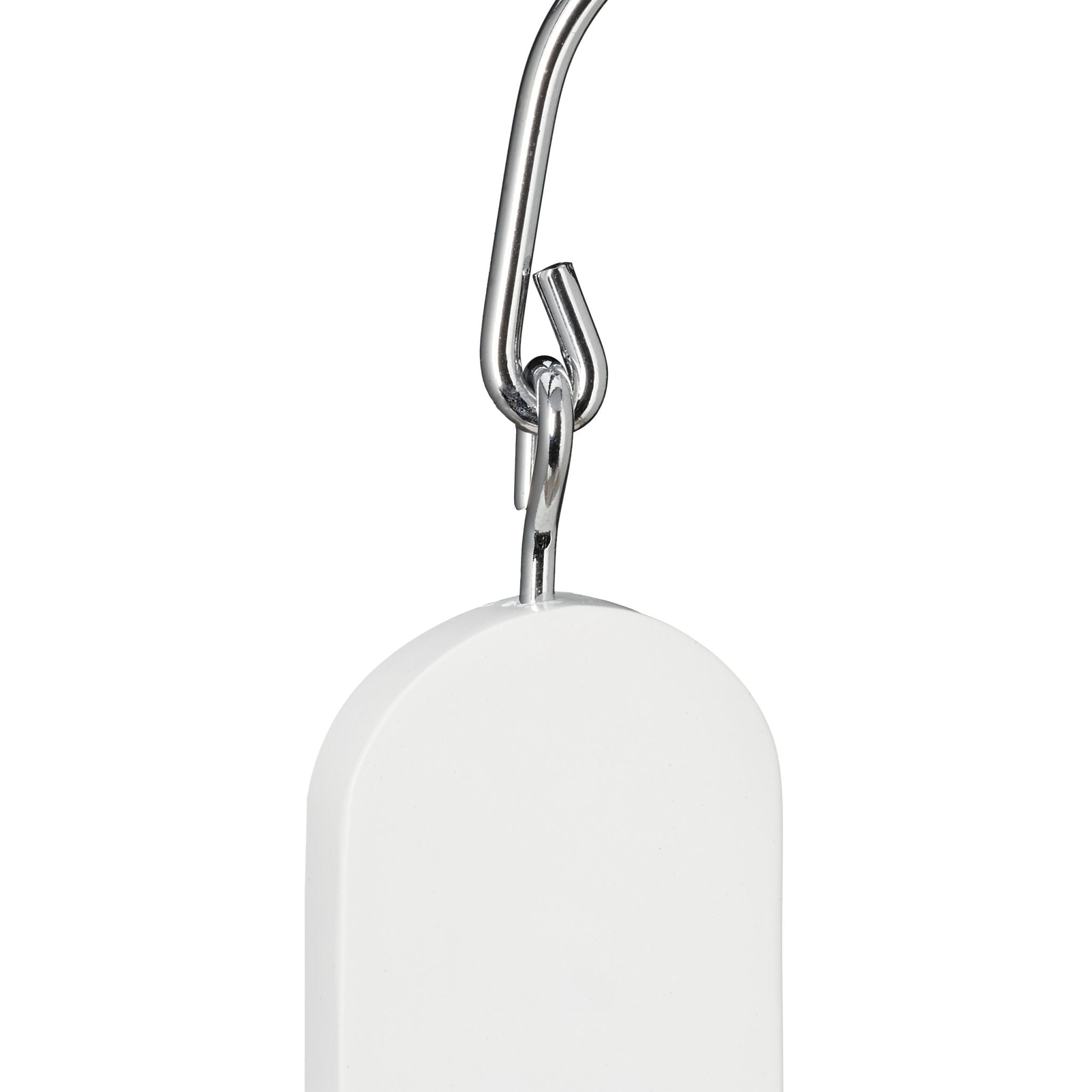 Raumsparbügel mehrfach Weiss-Silber von Relaxdays