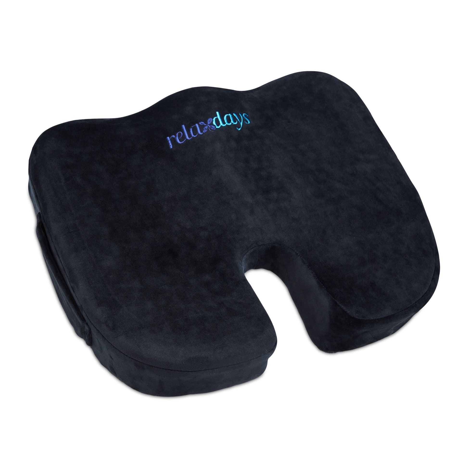 Ergonomisches Sitzkissen Schwarz von Relaxdays