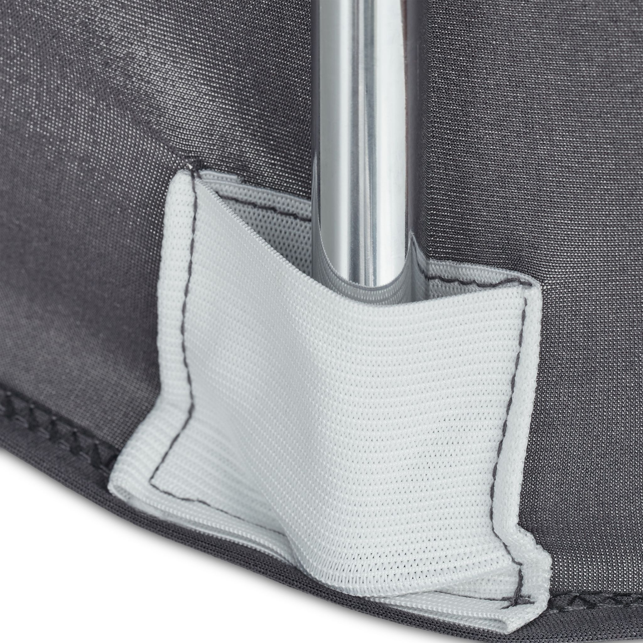 Stuhlhussen 4er-Set Anthrazit von Relaxdays