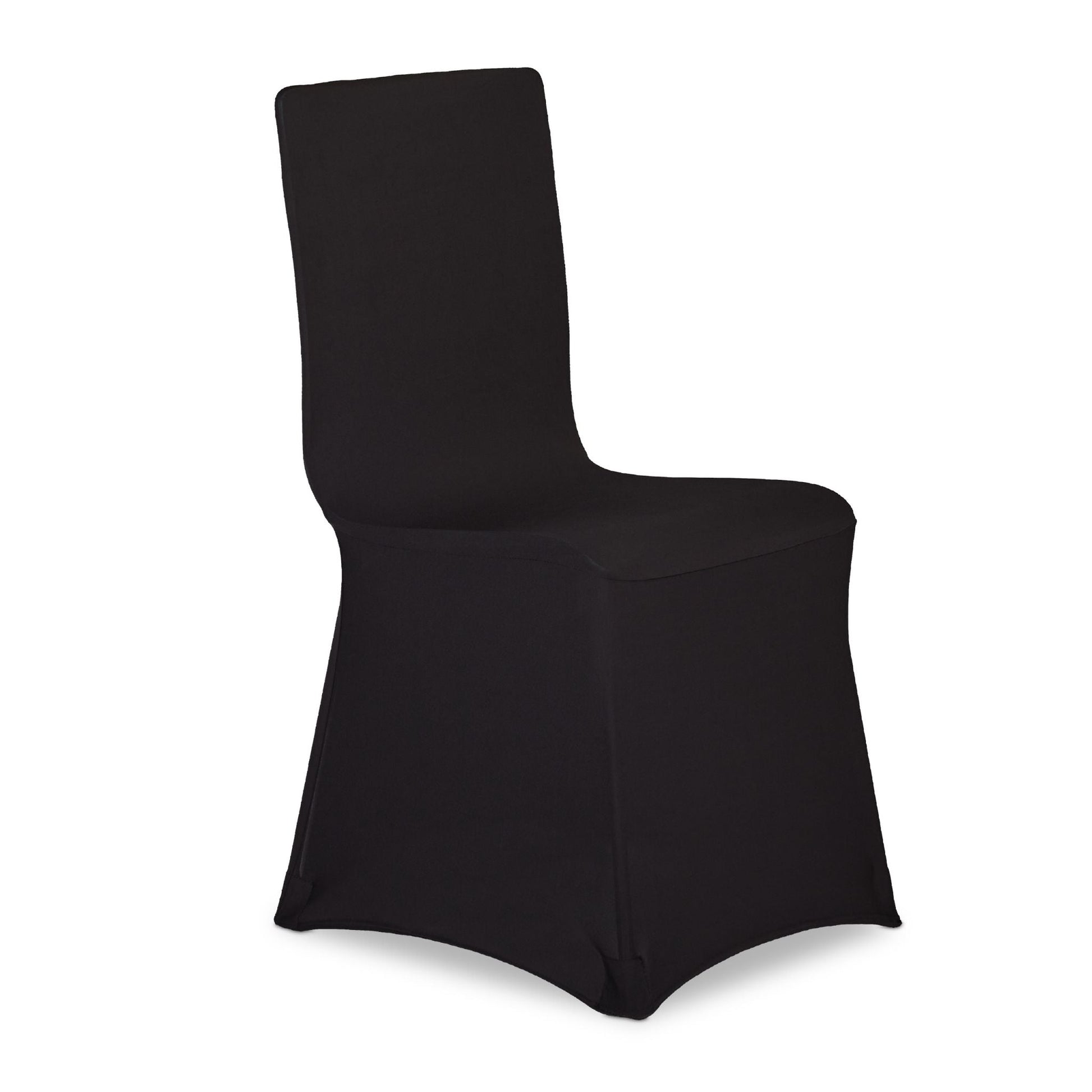 Stuhlhussen 4er-Set Schwarz von Relaxdays