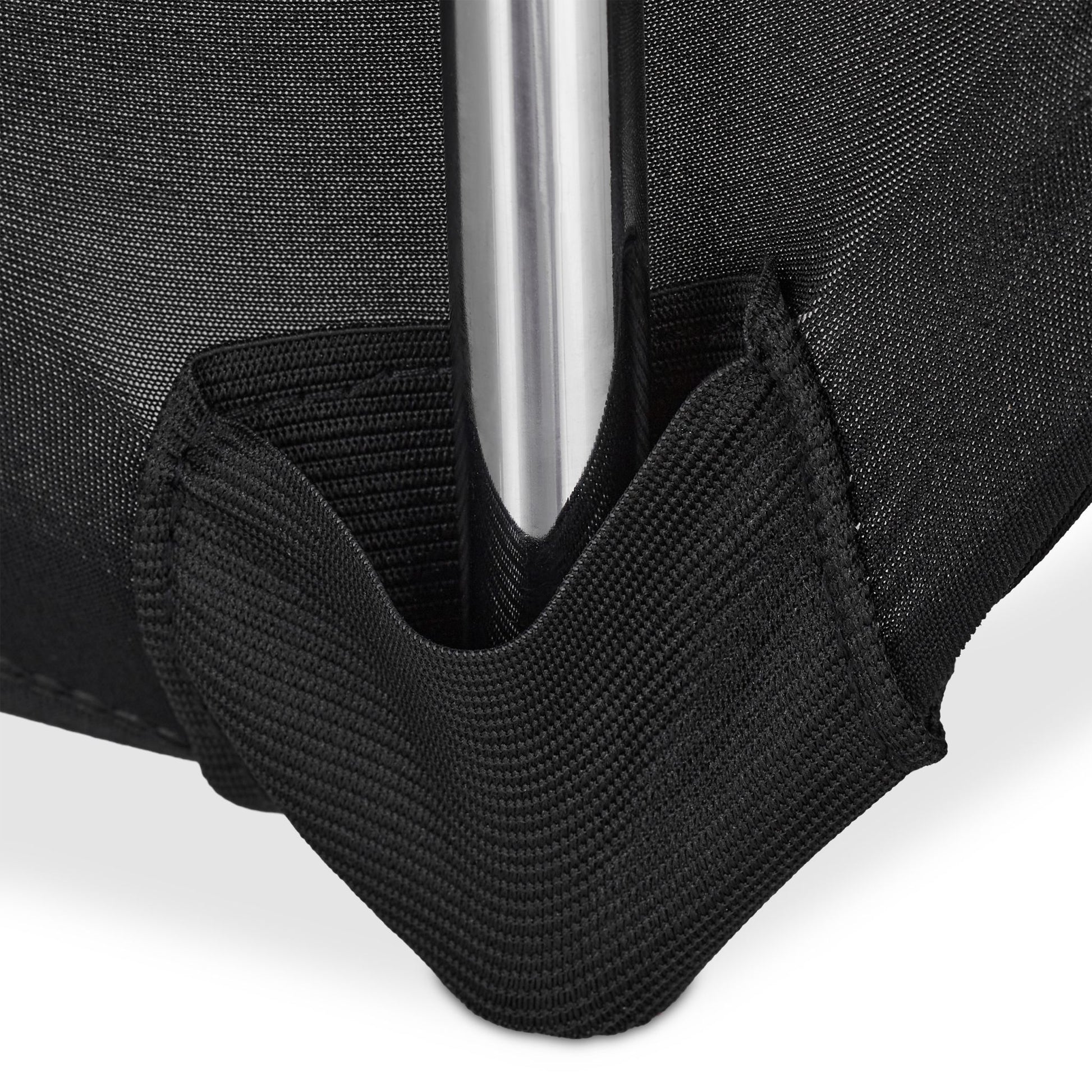 Stuhlhussen 4er-Set Schwarz von Relaxdays