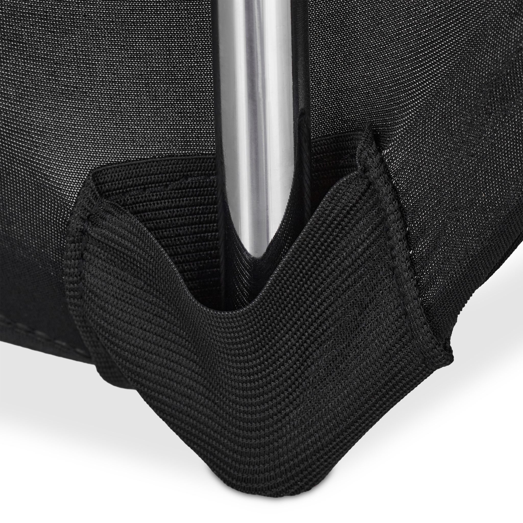 Stuhlhussen 4er-Set Schwarz von Relaxdays