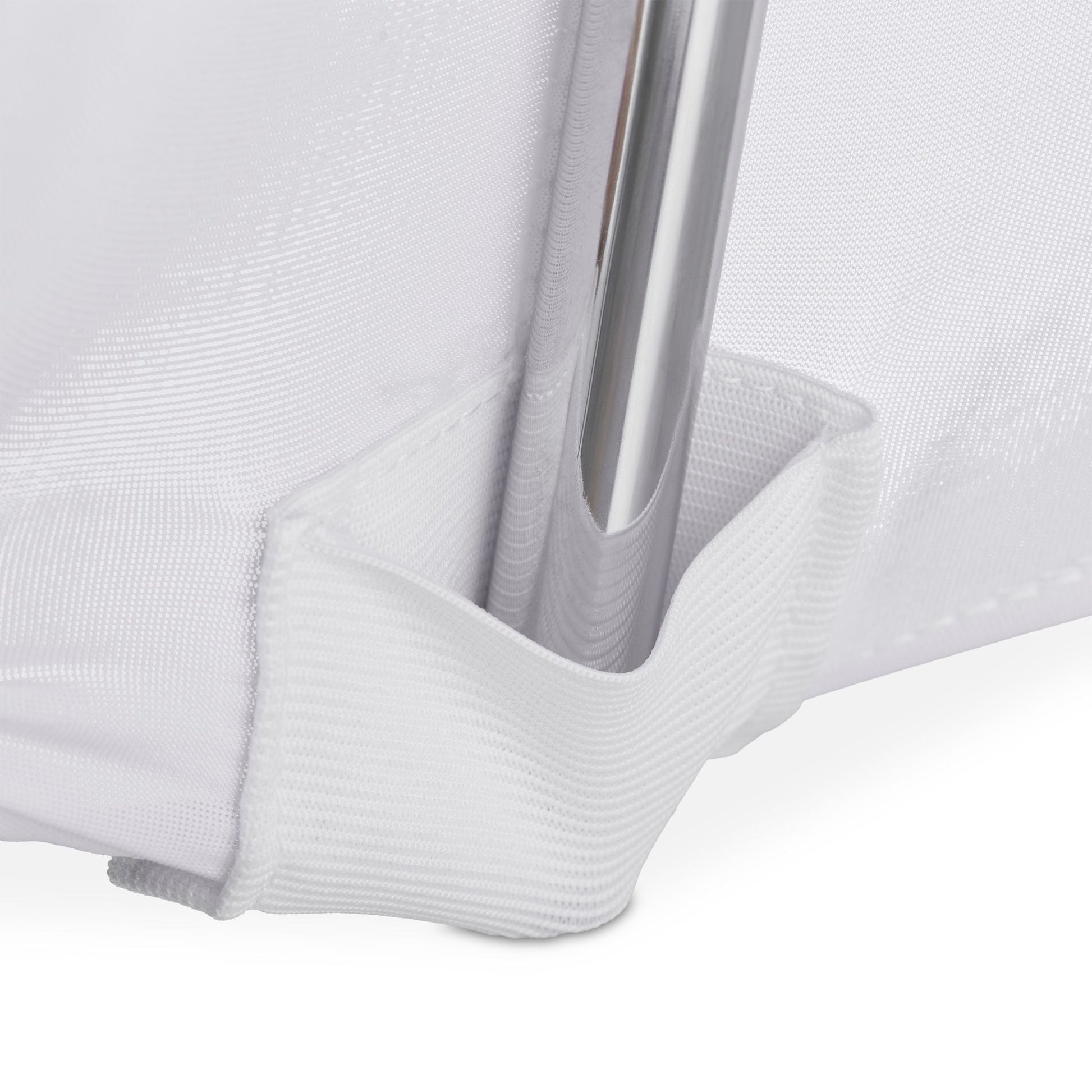 Stuhlhussen 4er-Set Weiss von Relaxdays