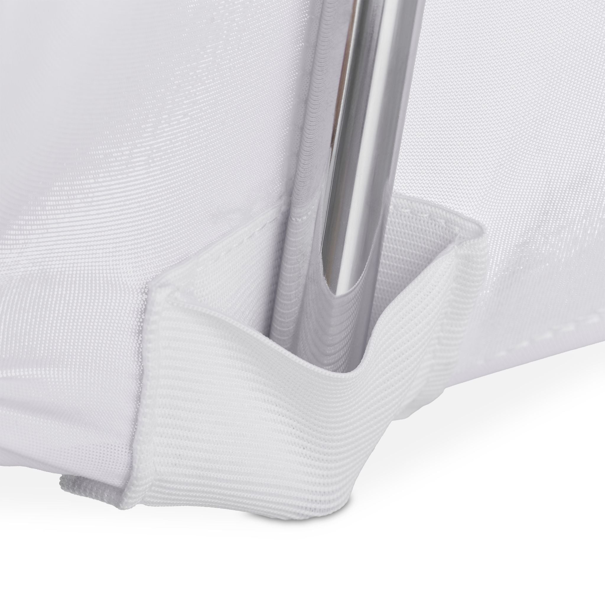 Stuhlhussen 4er-Set Weiss von Relaxdays