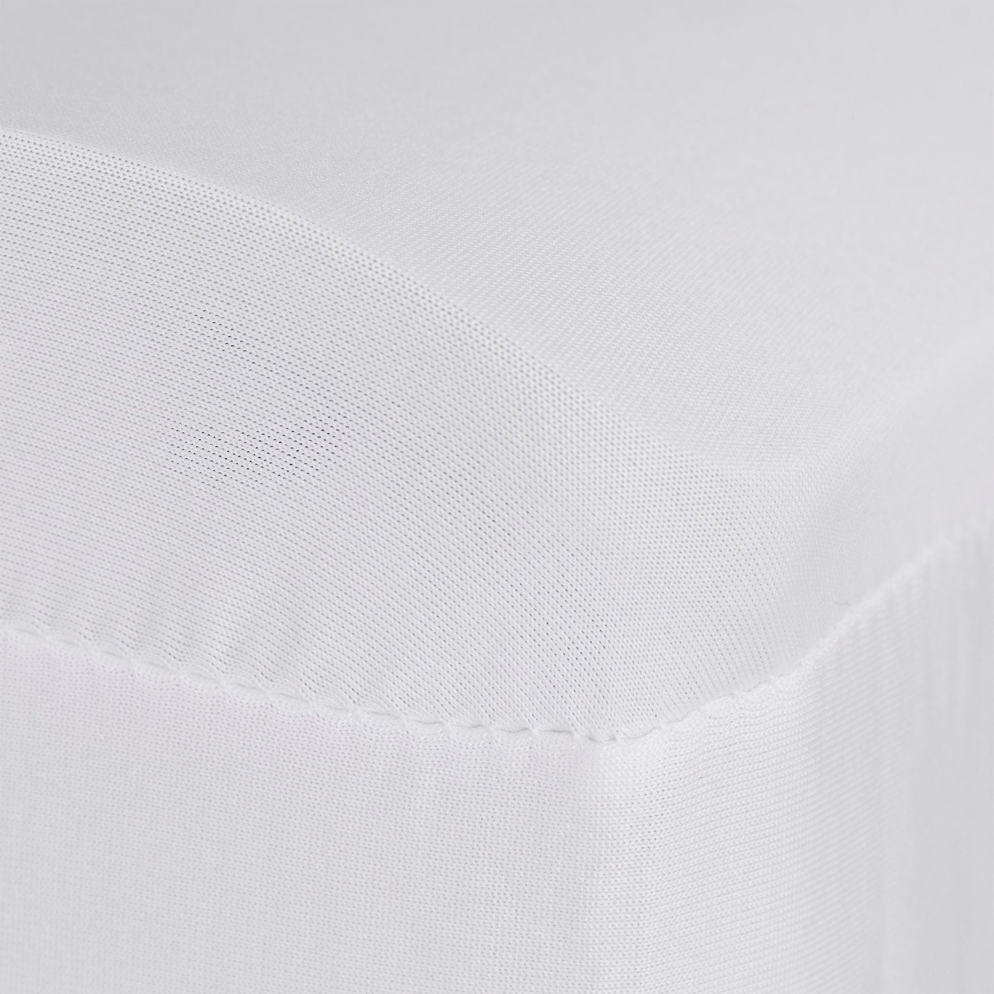 Stuhlhussen 4er-Set Weiss von Relaxdays