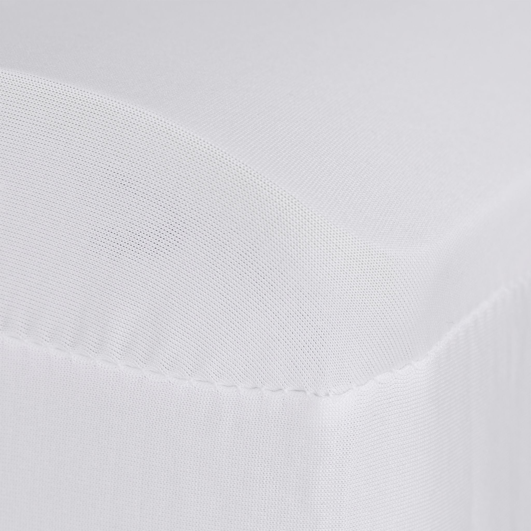 Stuhlhussen 4er-Set Weiss von Relaxdays
