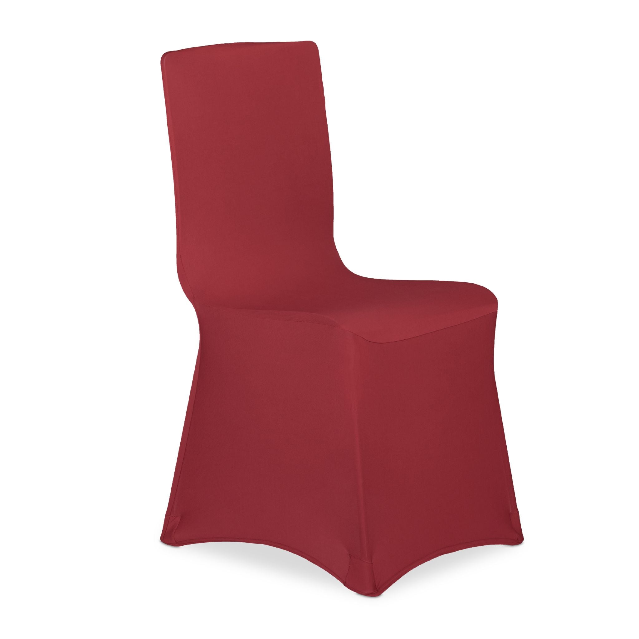 Stuhlhussen 4er-Set Dunkelrot von Relaxdays