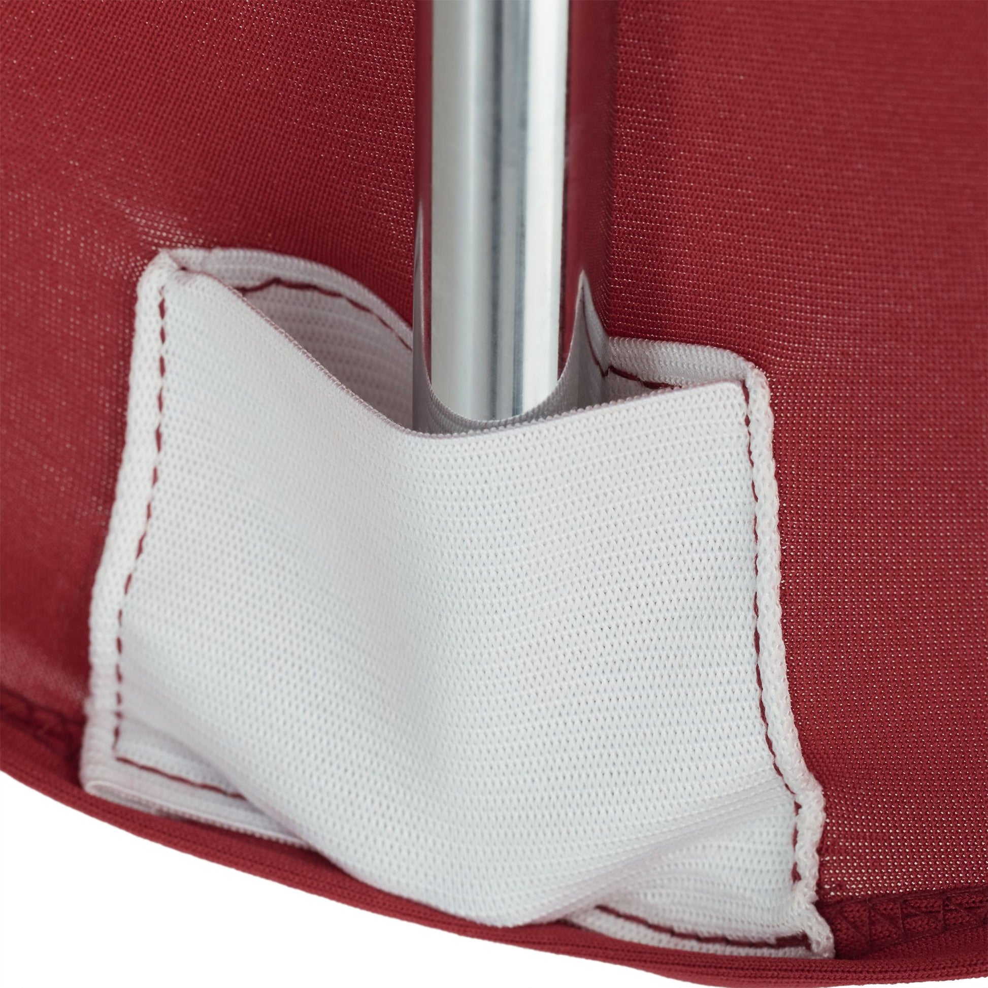 Stuhlhussen 4er-Set Dunkelrot von Relaxdays