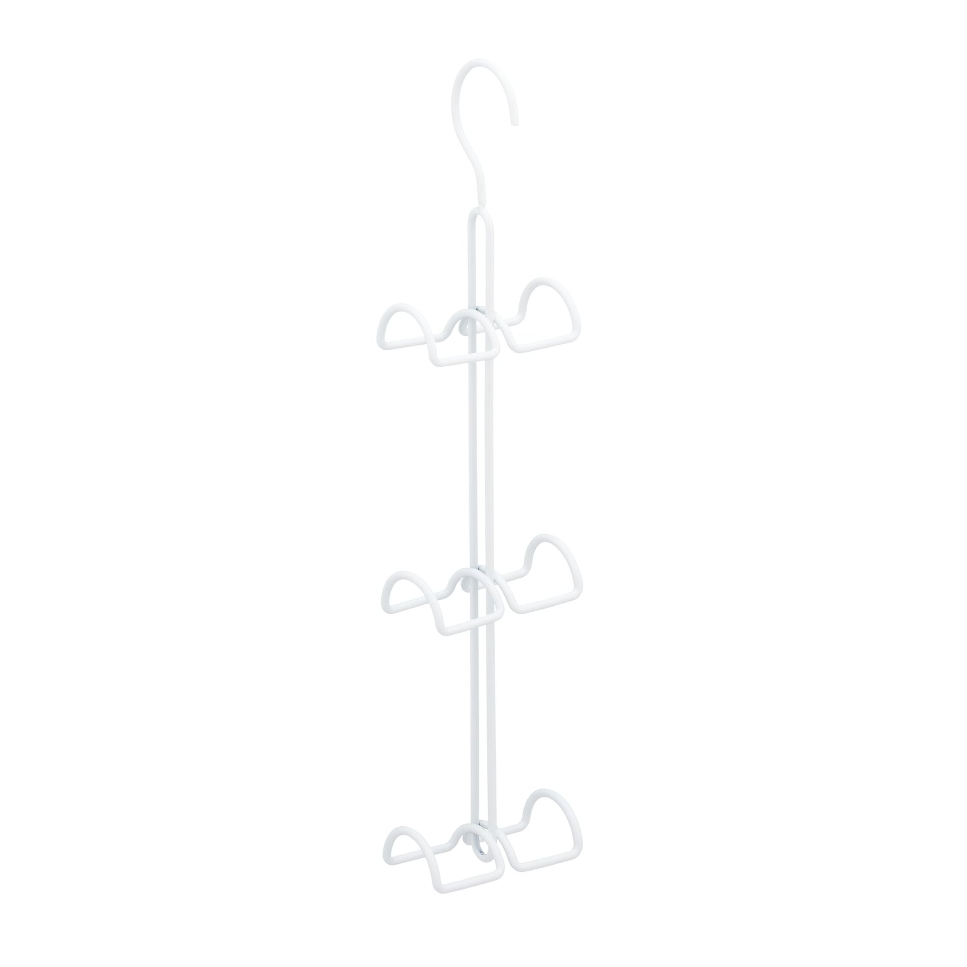 Handtaschenbügel 6 Haken Weiss von Relaxdays