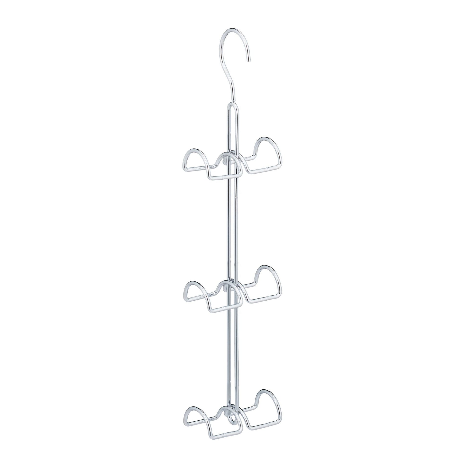 Handtaschenbügel 6 Haken Silber von Relaxdays