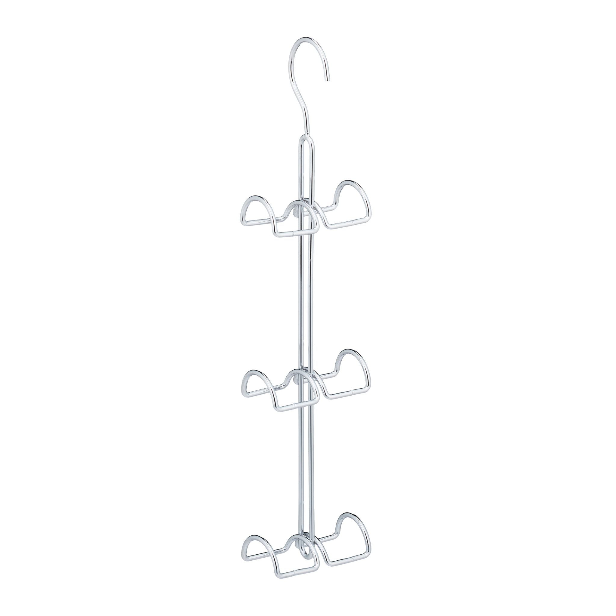 Handtaschenbügel 6 Haken Silber von Relaxdays