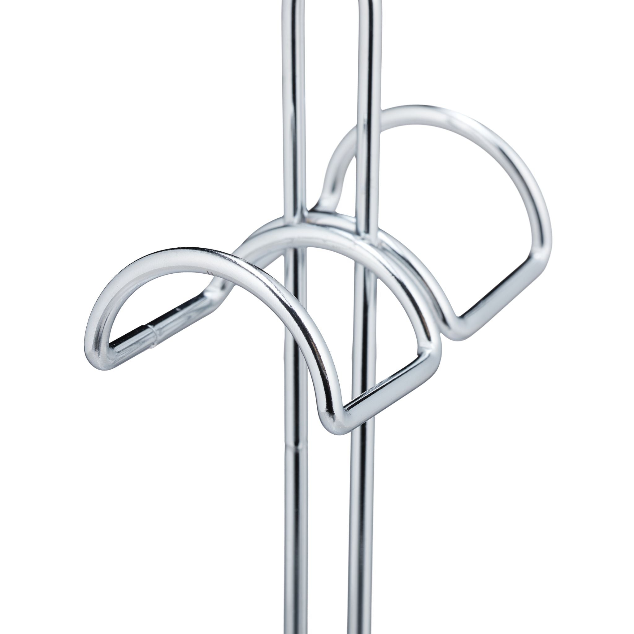 Handtaschenbügel 6 Haken Silber von Relaxdays