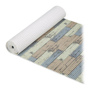 Weichschaummatte Badezimmer Beige-Blau-Hellbraun von Relaxdays
