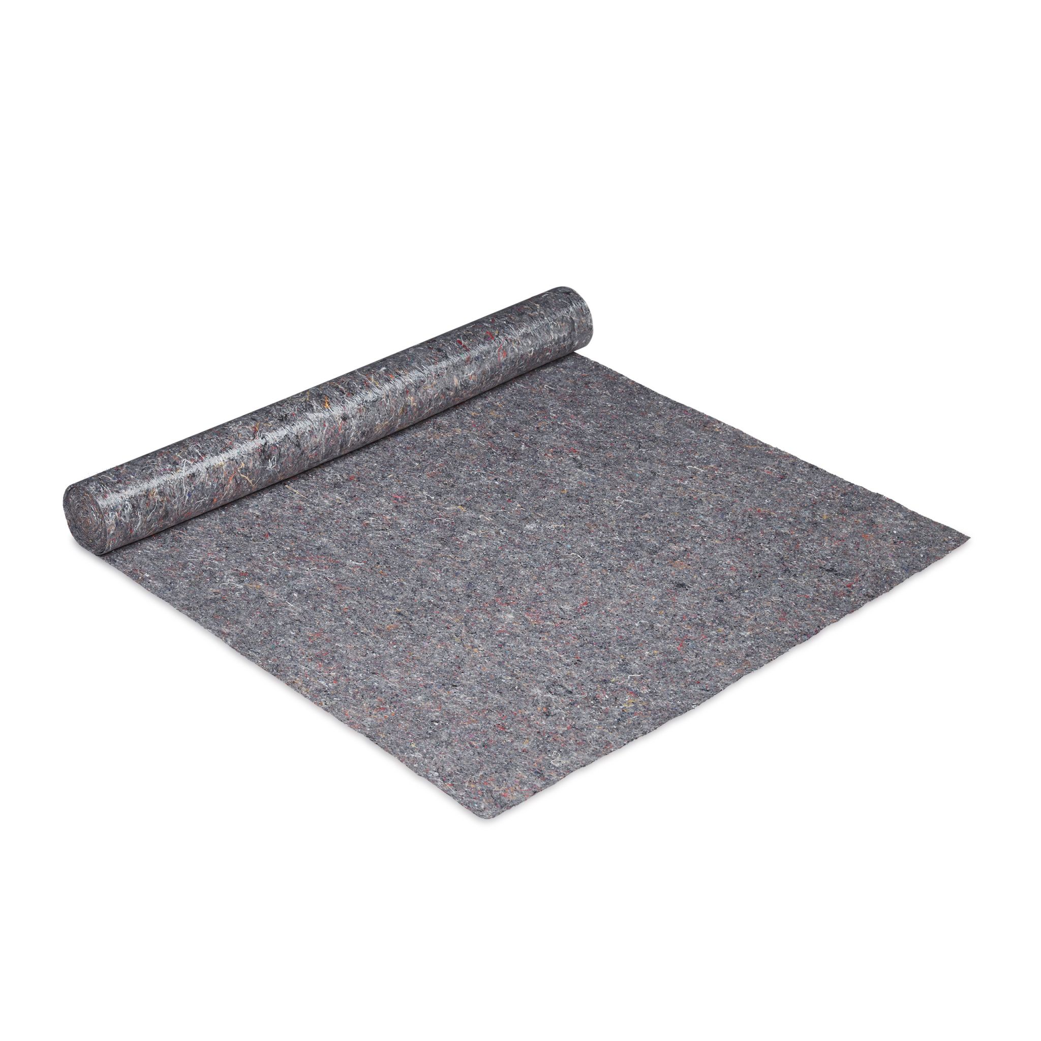 Malvervlies 180g/m² 1x25 m Grau von Relaxdays