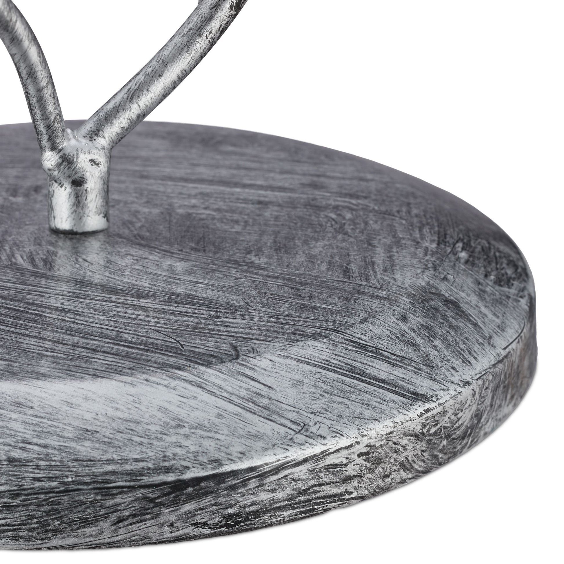 Schmuckbaum für Ohrstecker und Ringe Silber von Relaxdays