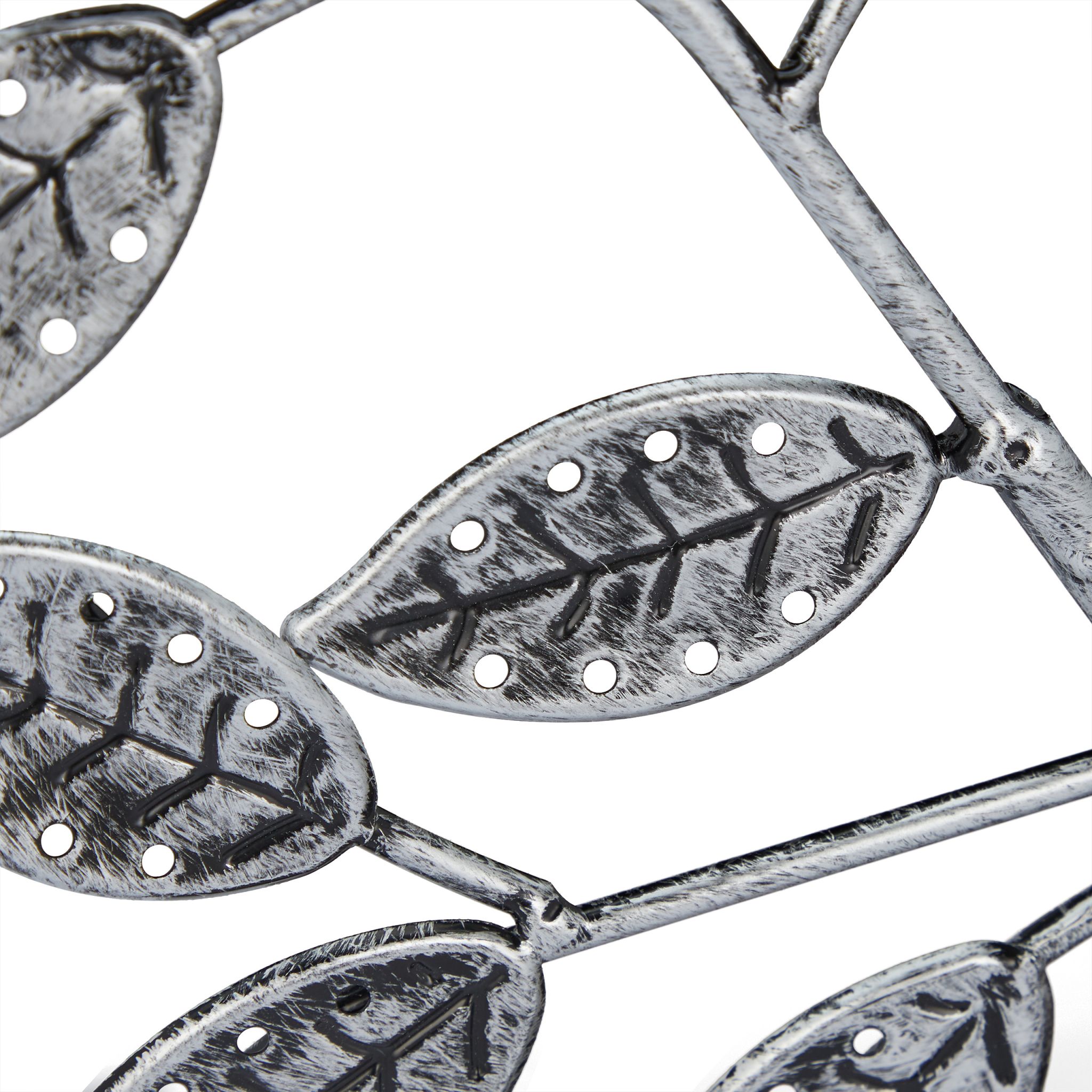 Schmuckbaum mit Schale Schwarz-Silber von Relaxdays