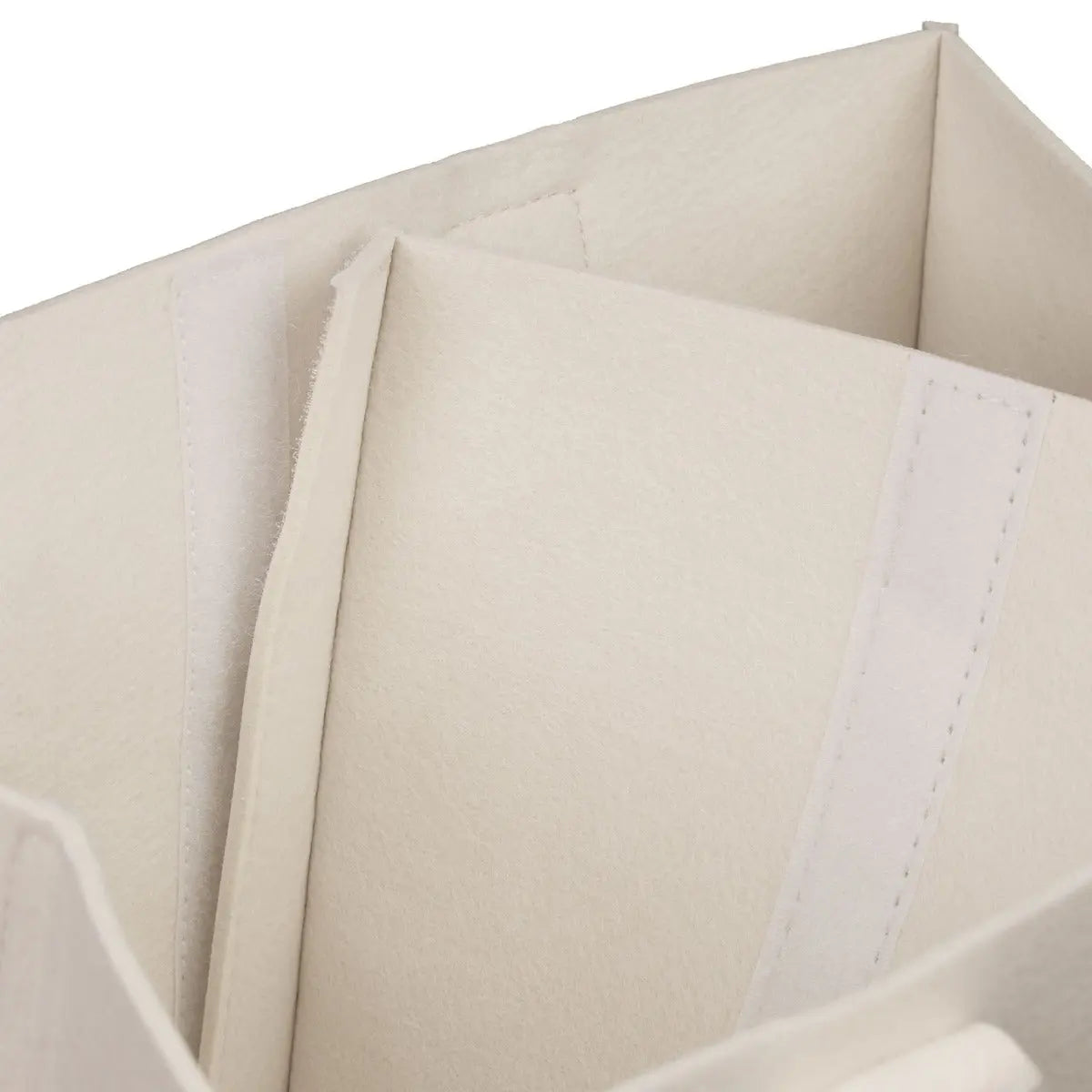 Baby Windel Caddy Filz Tragbare Windelaufbewahrung Beige von Relaxdays