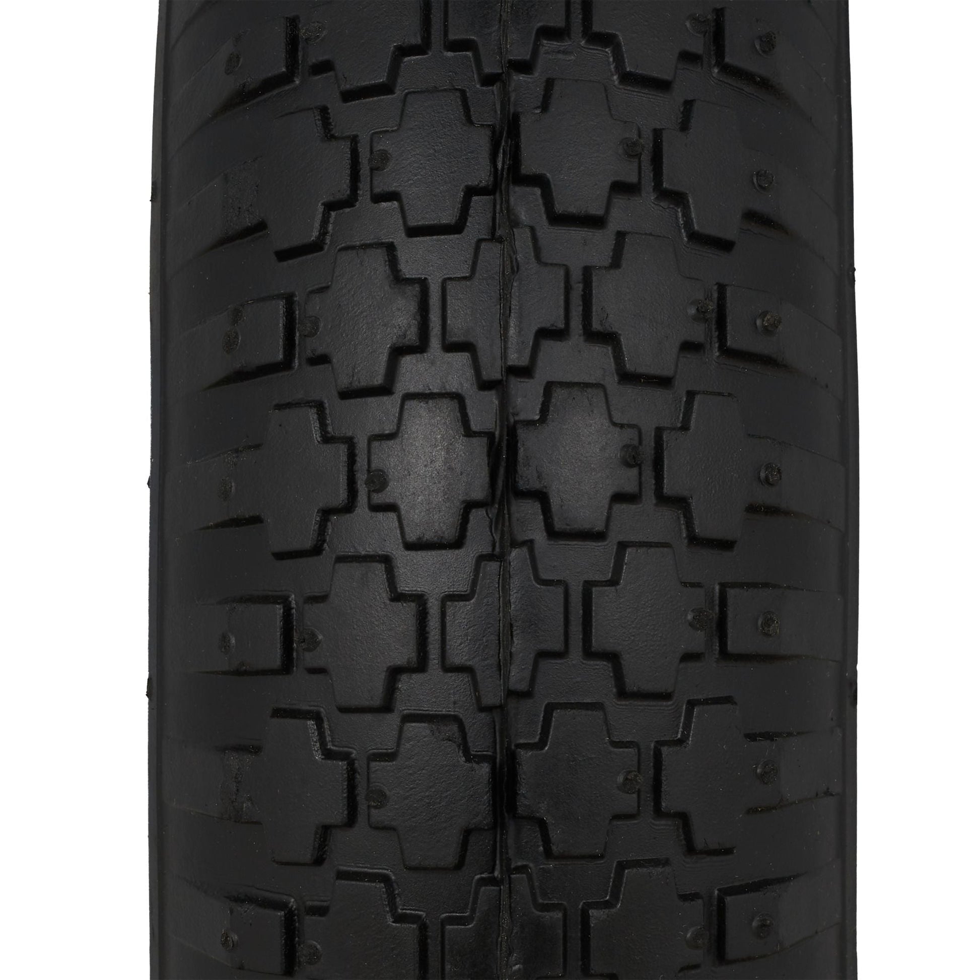 Schubkarrenrad 4.80 4.00-8 mit Achse Blau-Schwarz von Relaxdays