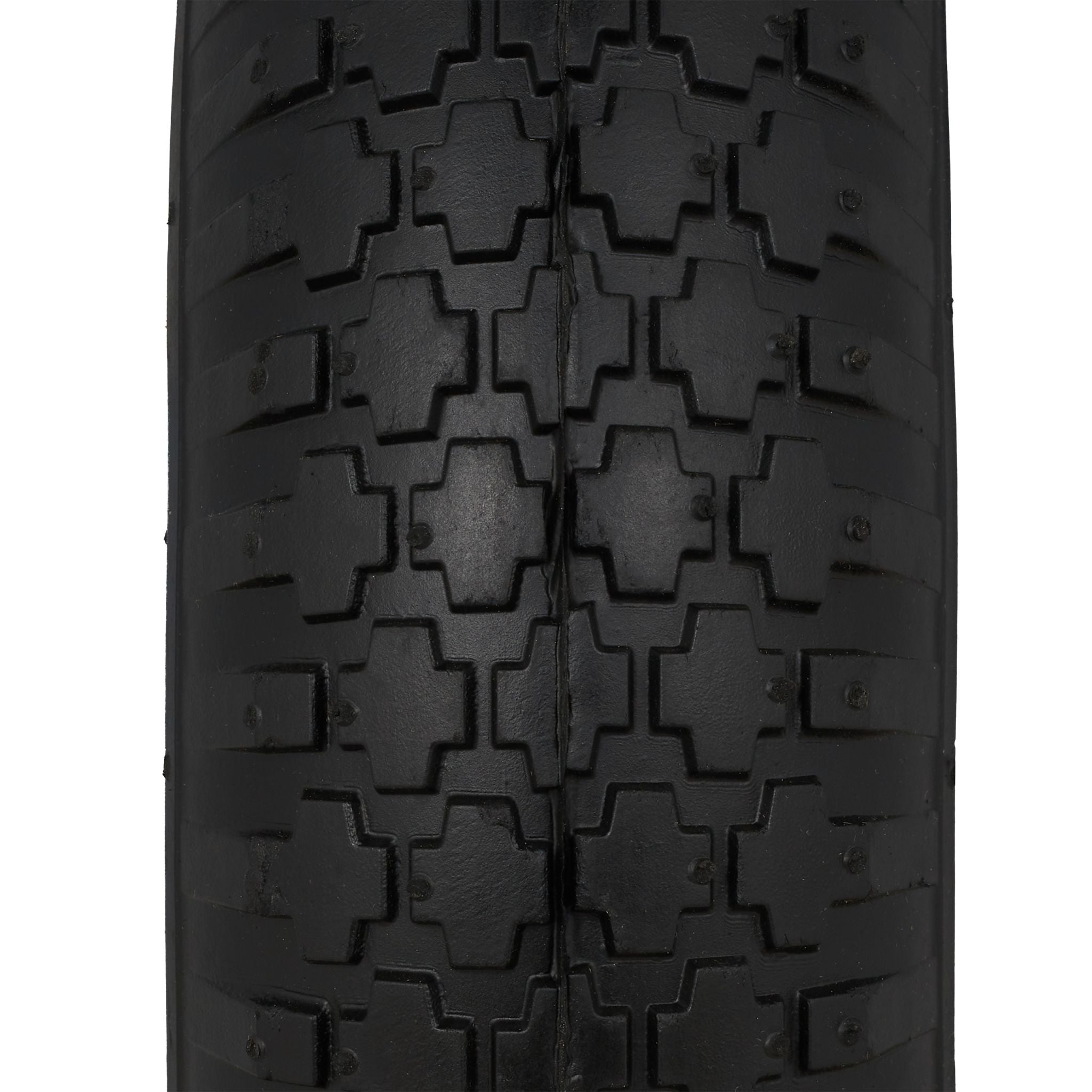Schubkarrenrad 4.80 4.00-8 mit Achse Blau-Schwarz von Relaxdays