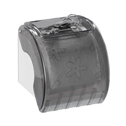 Toilettenpapierhalter mit Ablage Weiss-Grau von Relaxdays