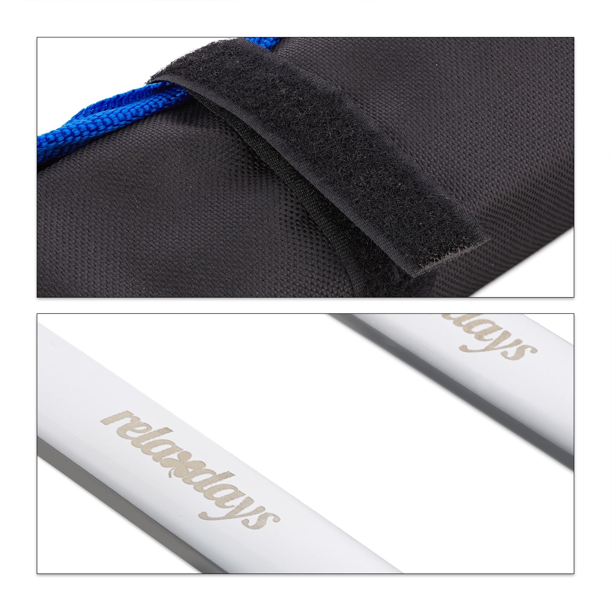 Flexibles Schraubenschlüssel Set 10-tlg. Blau-Schwarz-Silber von Relaxdays