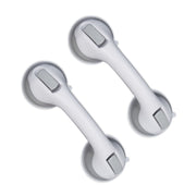 Sauggriff 2er-Set Weiss-Grau von Relaxdays