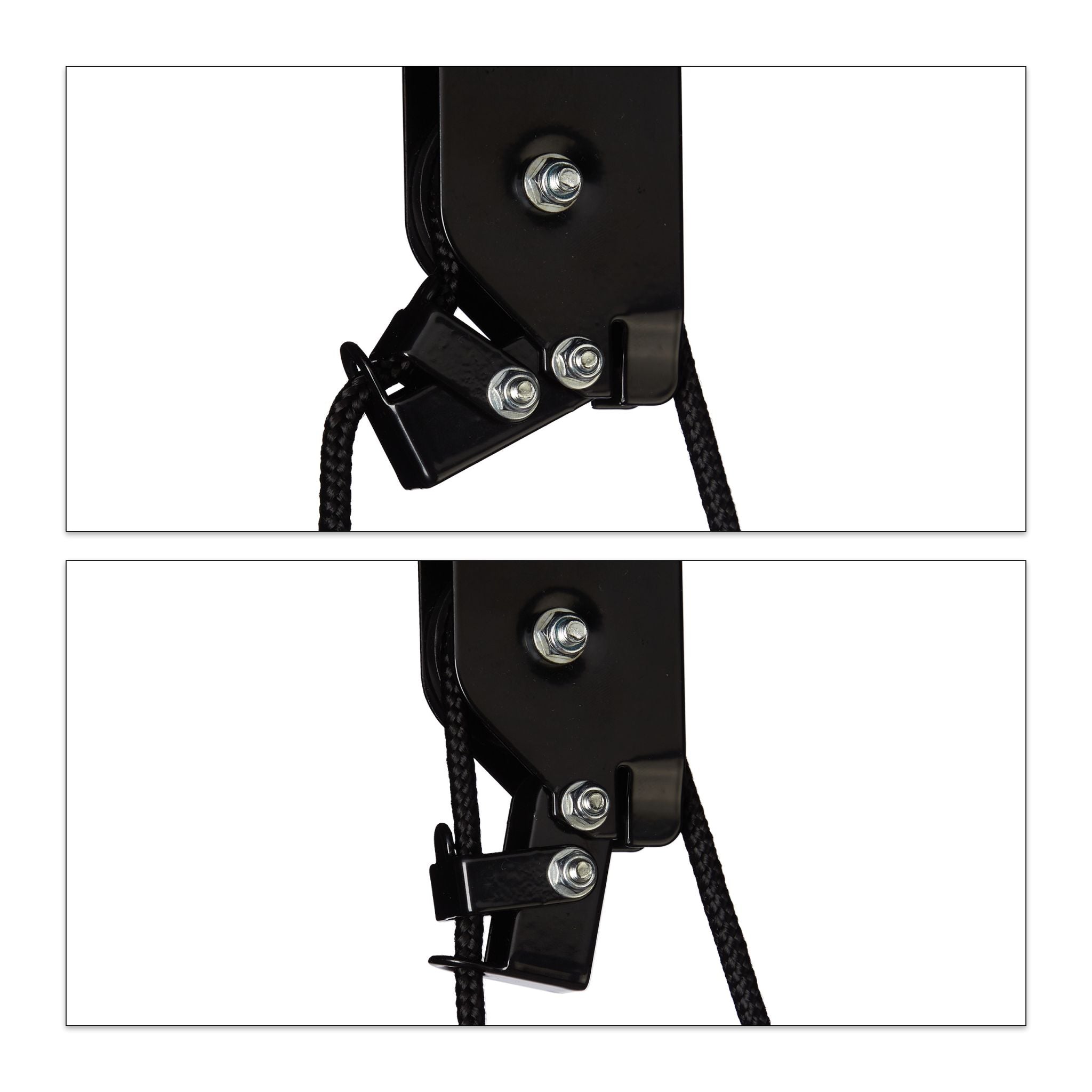 Fahrradlift Decke Schwarz von Relaxdays