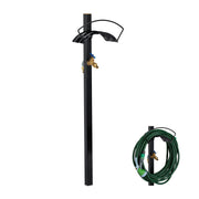 Zapfstelle Garten mit Schlauchhalter Schwarz von Relaxdays