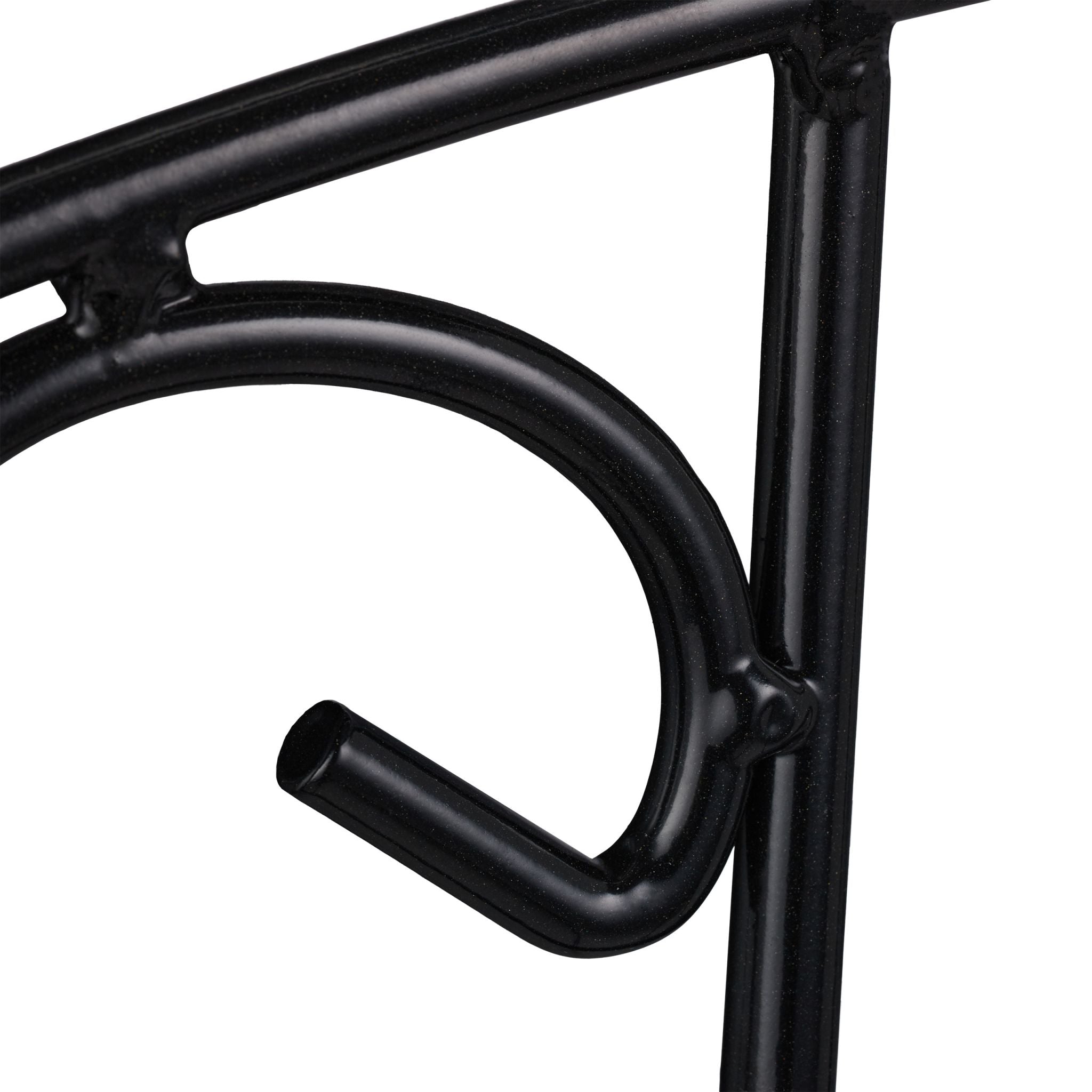 Schlauchhalter Wand Schwarz von Relaxdays