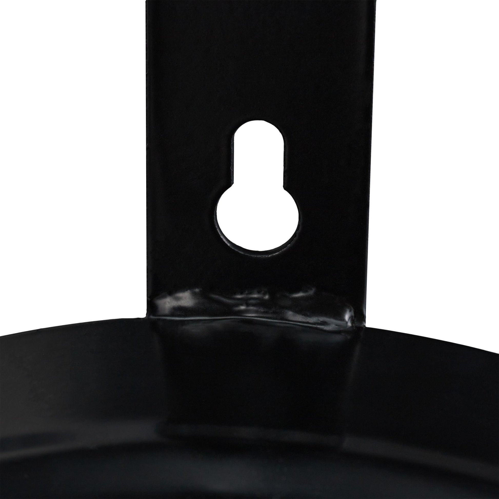 Schlauchhalter Wand Schwarz von Relaxdays