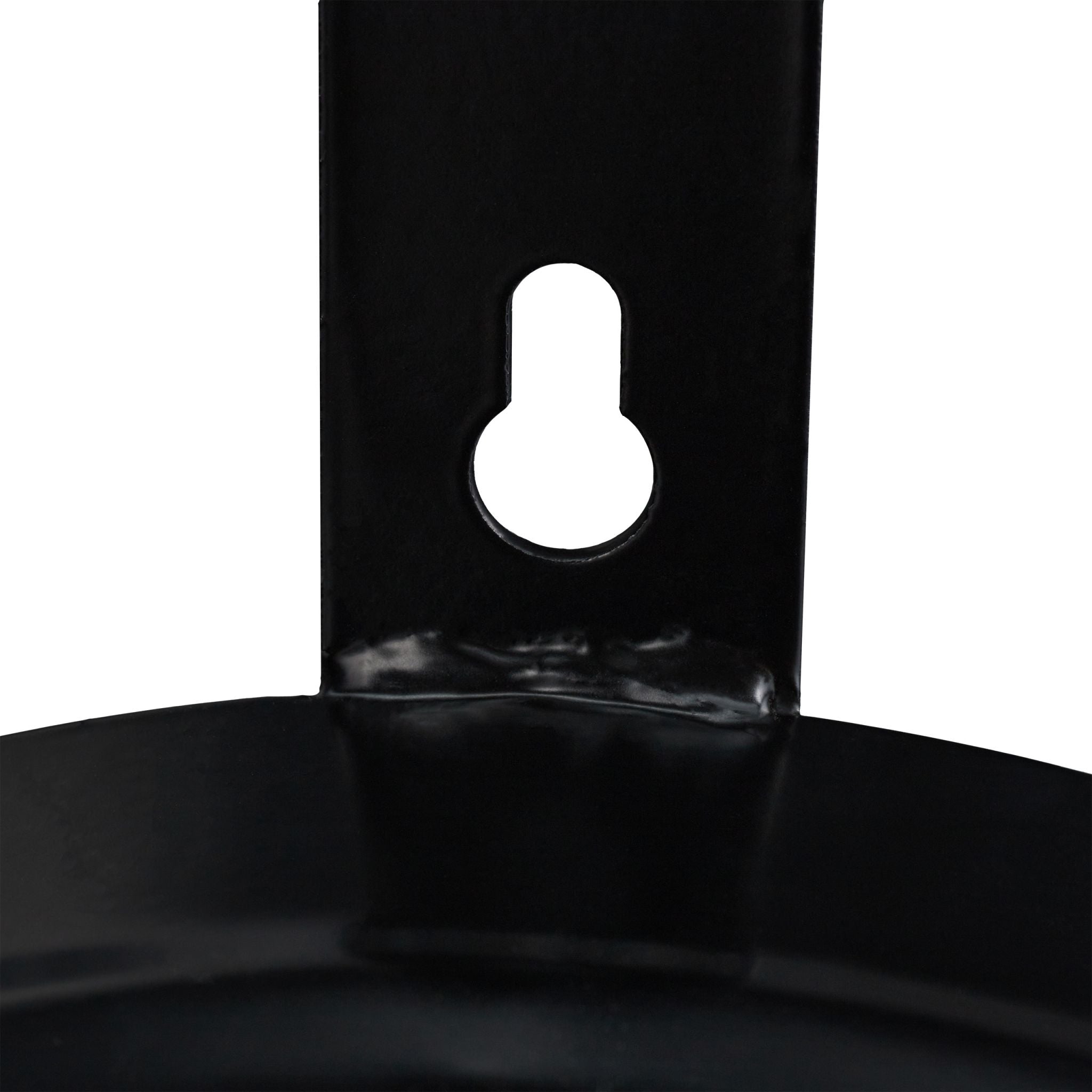 Schlauchhalter Wand Schwarz von Relaxdays