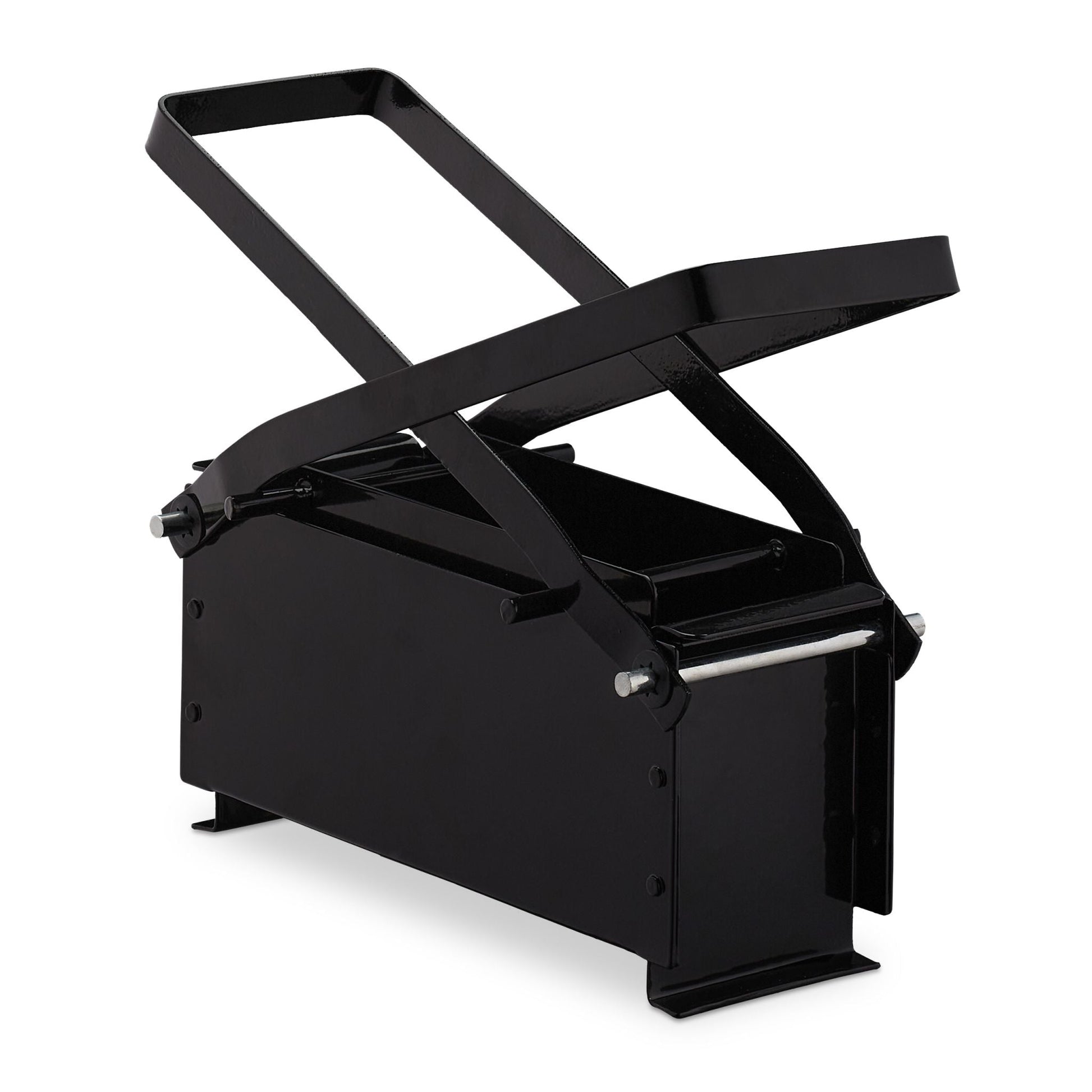 Papierbrikettpresse Schwarz von Relaxdays