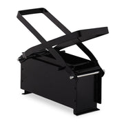 Papierbrikettpresse Schwarz von Relaxdays
