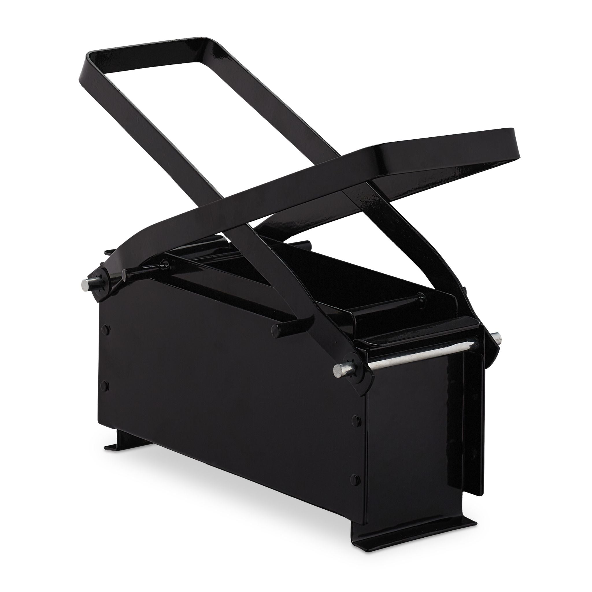 Papierbrikettpresse Schwarz von Relaxdays