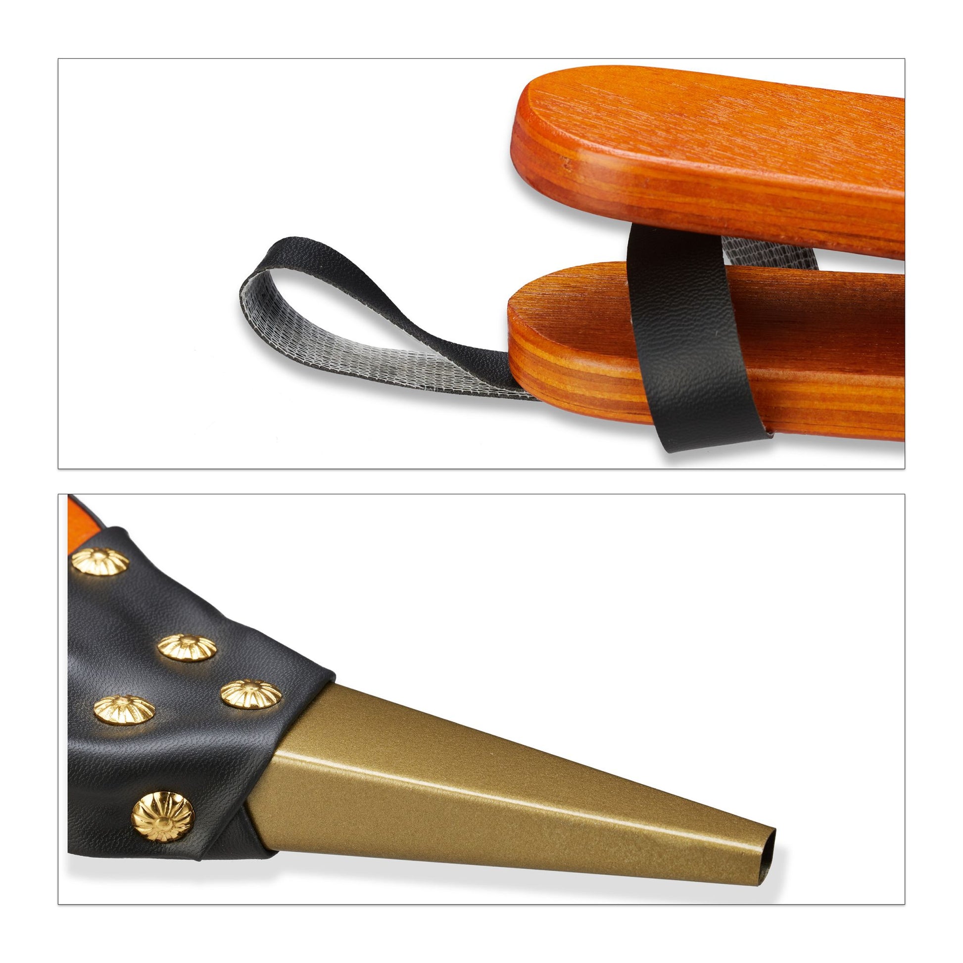 Blasebalg Grill & Kamin Gold-Hellbraun-Schwarz von Relaxdays
